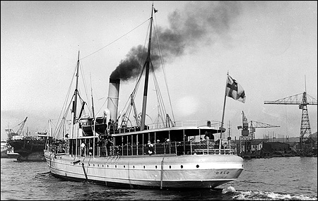 Oslo i Göteborgs hamn på 1930-talet