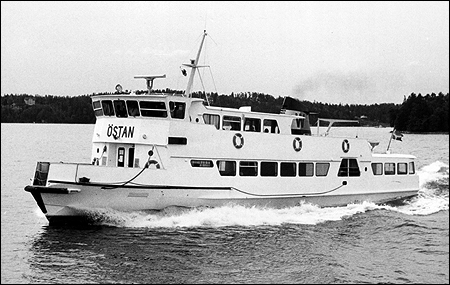 Östan utanför Gåshaga, Lidingö 1970-07-15