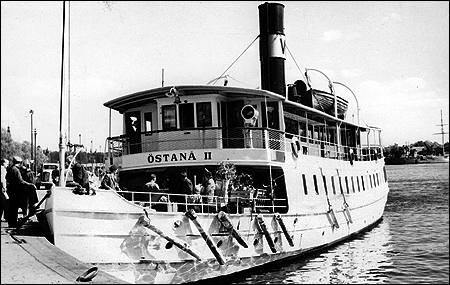 Östanå II vid Nybroplan, Stockholm 1950