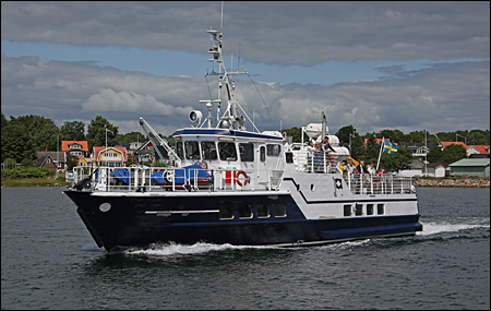 Vitask�r i Nogersunds hamn, Nogersund 2015-07-15
