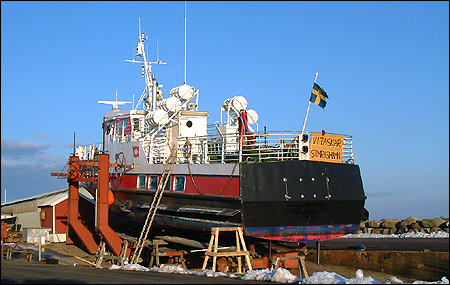 Vitaskär på Skillinge varv 2004-02-29