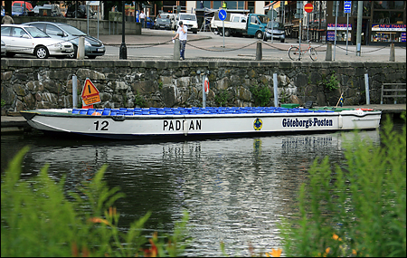 Paddan 12 vid Kungsportsbron, Göteborg 2007-07-12