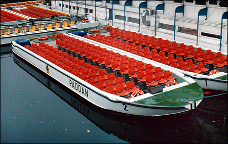 Paddan 12 som Paddan 2 vid Kungsportsbron, Göteborg 1996-10-08