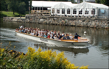 Paddan 4 vid Kungsportsbron, Göteborg 2005-08-11