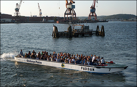 Paddan 7 vid Stora bommen, Göteborg 2005-08-16