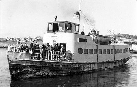 Polstjernan vid Bohus Björkö ca. 1955