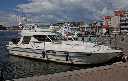 Miliana i Norra hamnen, Strömstad 2015-07-30