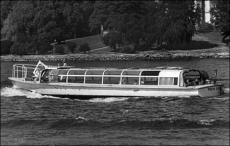 Prins Eugén utanför Blockhusudden, Stockholm 1969-08-16