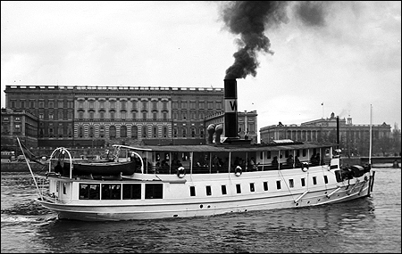 Prins Gustaf p� Str�mmen, Stockholm 1952-08-13