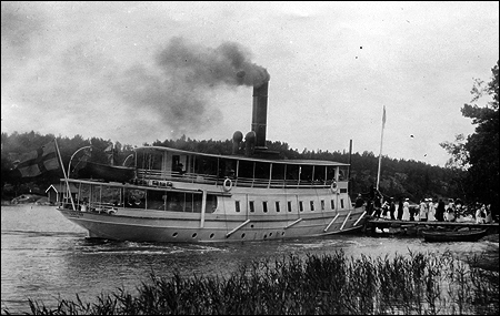 Prins Gustaf vid Örsö 1901