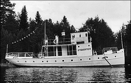 Svaningen på Ströms Vattudal, Strömsund 1963