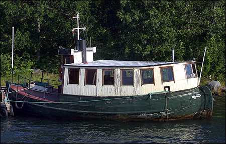 Roland vid Almviks brygga, Blidö 2004-07-29