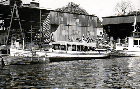 Sjöbuss 1 vid Djurgårdsvarvet 1970-08-29