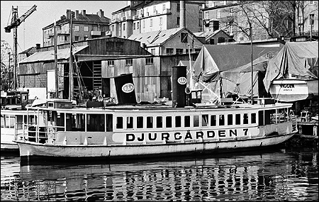 Djurgården 7 vid Djurgårdsvarvet, Stockholm 1967