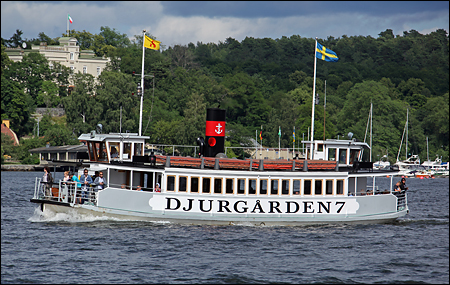 Djurgården 7 vid Beckholmen, Stockholm 2009-07-05