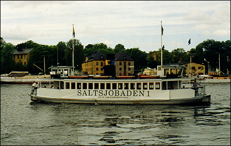 Djurgården 7 vid Vasamuseét, Stockholm som Saltsjöbaden 1 1993-07-23