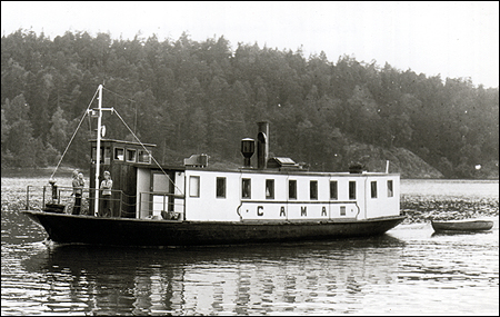 Cama III vid Gammeludden, Baggenstäket 1973-07-26