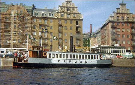 Färjan 7 vid Norr Mälarstrand, Stockholm 1967
