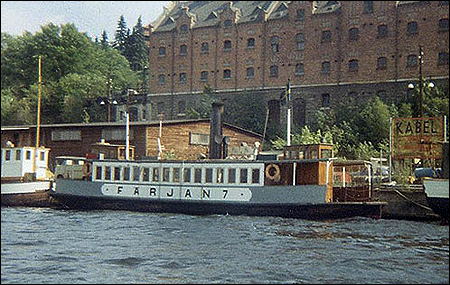 Färjan 7 vid Söder Mälarstrand, Stockholm 1967