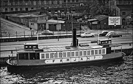 Färjan 7 vid Söder Mälarstrand, Stockholm 1967