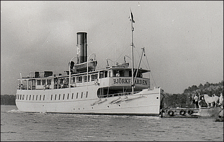Björkfjärden vid Karklö 1971-07-27