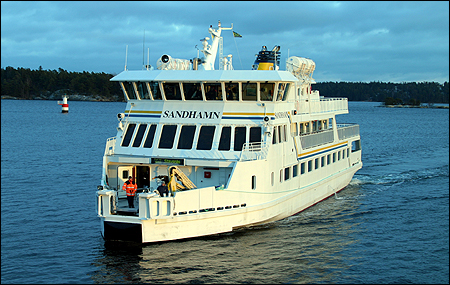 Sandhamn i Stavsnäs, Värmdö 2005-01-22