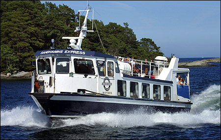 Sandhamns Express vid Getholmen 2005-07-02