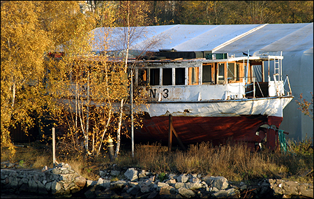 Mälaren 3 upplagd på Beckholmen, Stockholm 2004-10-26