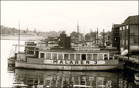 Mälaren 3 vid Djurgårdsvarvet, Stockholm 1968-07-24