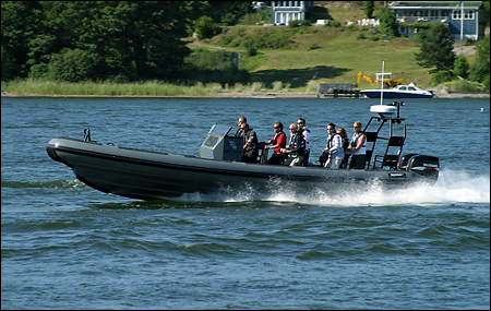 SG II vid R�nnholmarna, Vaxholm 2006-07-02