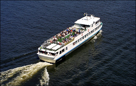 Sjöbris på Riddarfjärden, Stockholm 2002-06-08