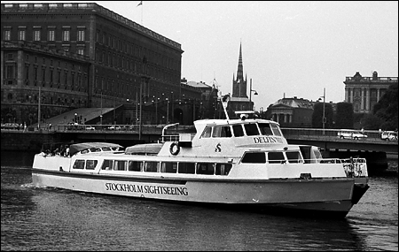 Delfin VIII på Strömmen, Stockholm 1991-08-05
