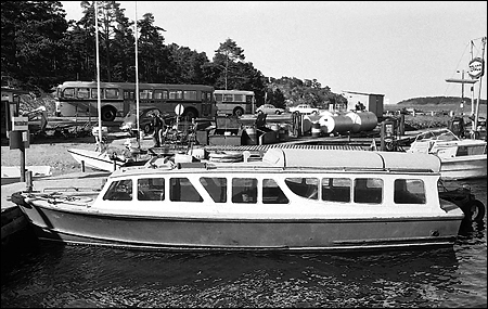 Sjöbjörn i Stavsnäs, Värmdö 1969-07-27