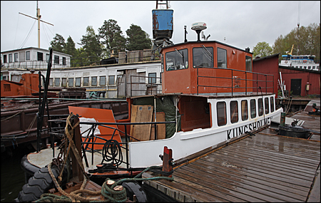 Stadsfärjan vid Kummelnäs varv AB, Nacka 2013-05-14