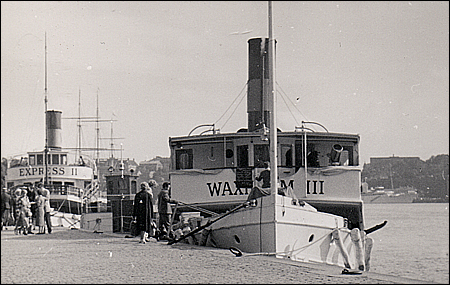 Waxholm III vid Str�mkajen, Stockholm 1961