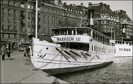 Waxholm III vid Strandv�gen, Stockholm 1961-05-01