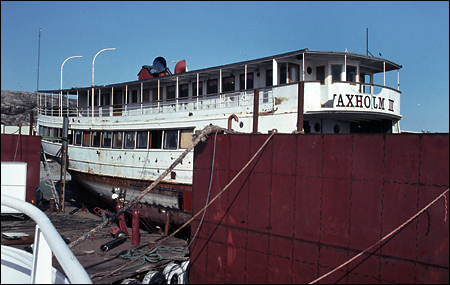 Waxholm III p� Tj�rnvarvet, R�nn�ng 1993-04-11