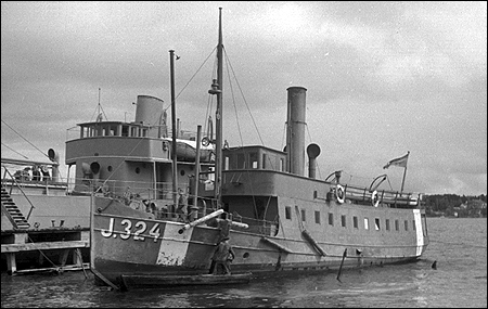 Värmdö vid Gåshaga varv, Lidingö 1944