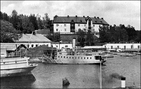 Vedettbåten 44 vid Oscar Fredriksborg, Vaxholm