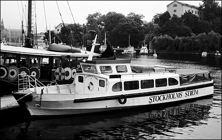 Stockholms Ström 4 vid Blasieholmskajen, Stockholm 1991-08-05