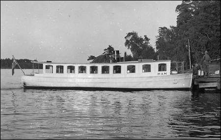 Ran vid Lillsveds brygga, Värmdö 1956