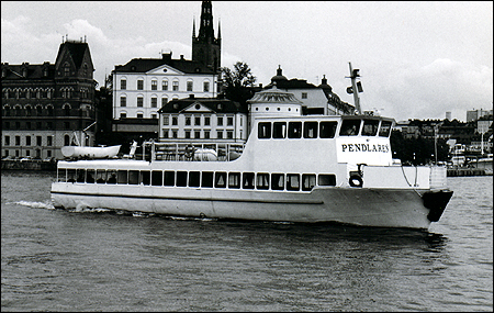 Pendlaren på Riddarfjärden, Stockholm 1998-06-11