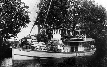 Smedjebacken II i Str�msholms kanal 1866