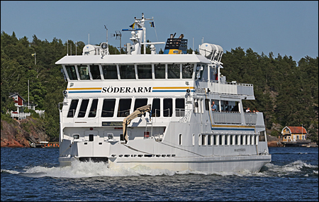 S�derarm i Lindalssundet, V�rmd� 2015-06-28