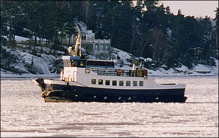 Kanholmen i Lindalssundet, Värmdö 1996-04-07