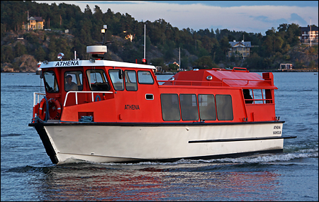 Athena p� S:a Vaxholmsfj�rden, Vaxholm 2009-09-06