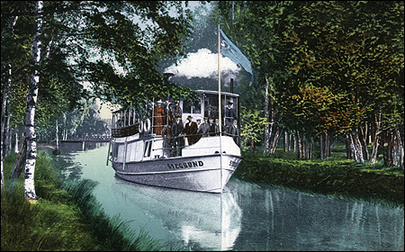 Stegsund i Gränsö Kanal