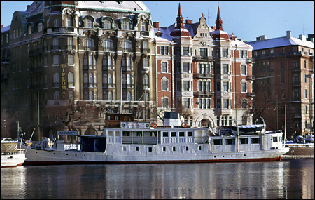 S:t Erik vid Strandvägskajen, Stockholm 1974-02-09