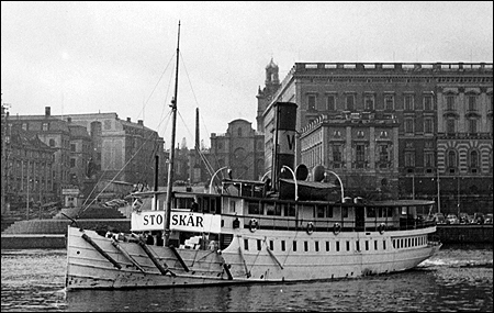 Storskär på Strömmen, Stockholm 1952-10