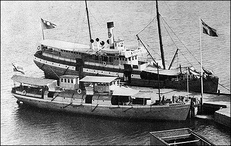 Strengnäs och Aros vid Strängnäs ångbåtsbrygga ca. 1885